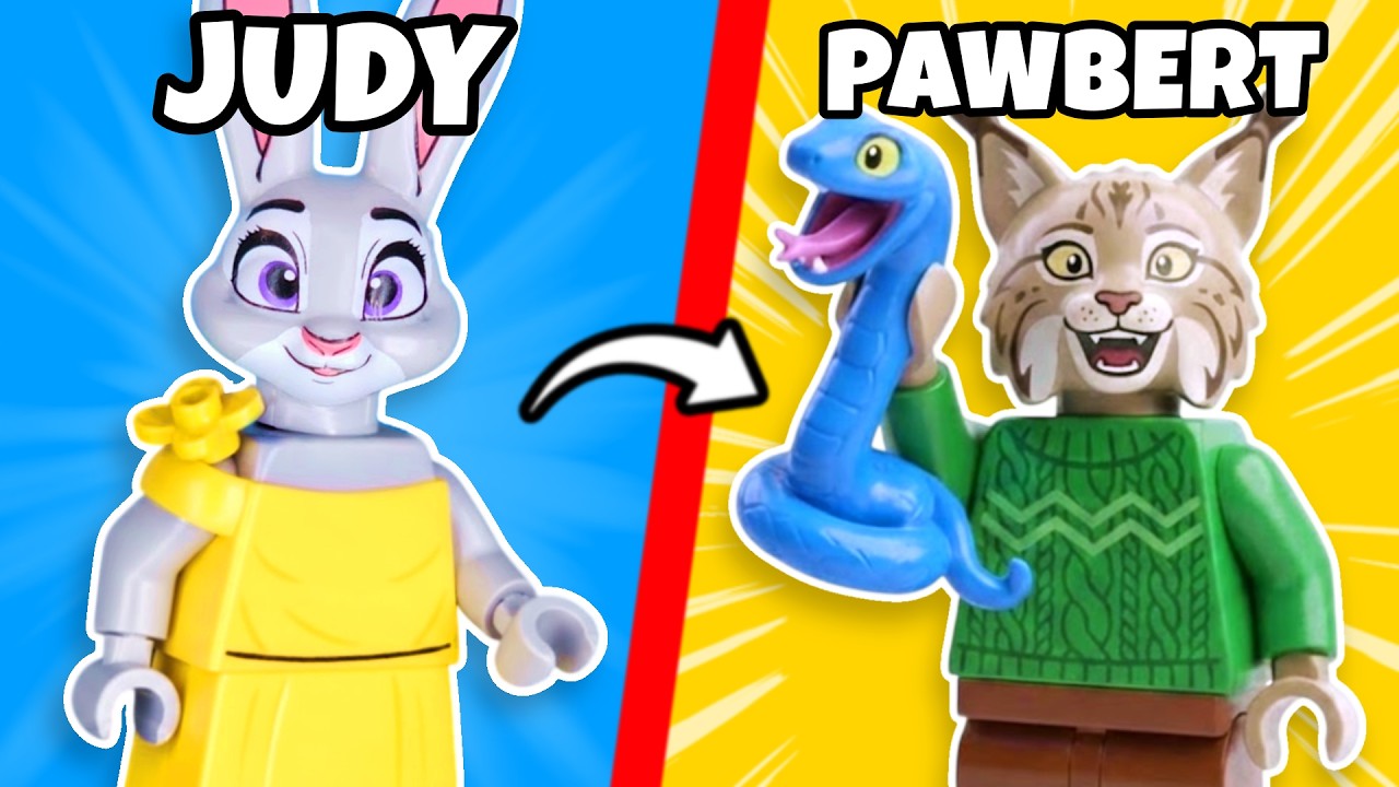 I built DISNEY ZOOTOPIA 2 in LEGO…