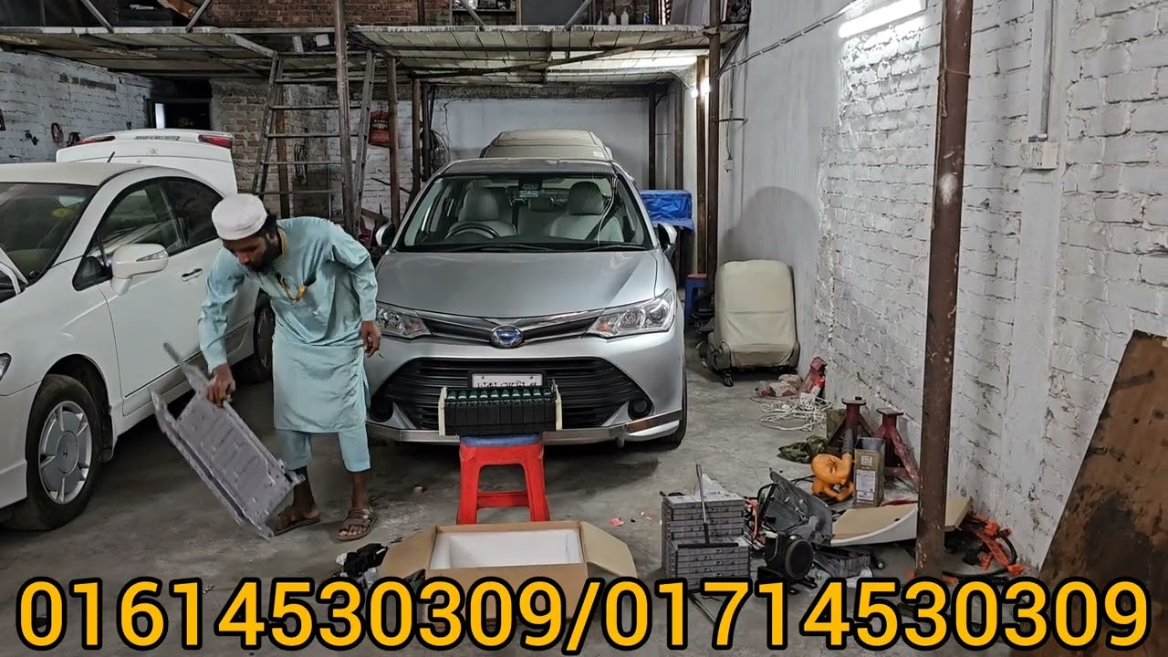 Toyota Corolla Axio Hybrid 2015 Not Working Hybrid Battery & Brake System Prat 4