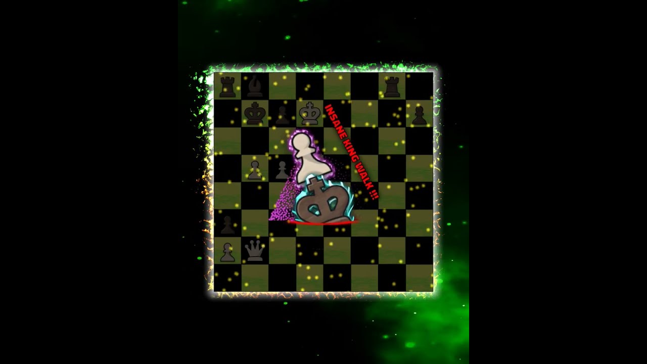 Insane King Walk In Endgame 😂😂😂 #chess #shorts
