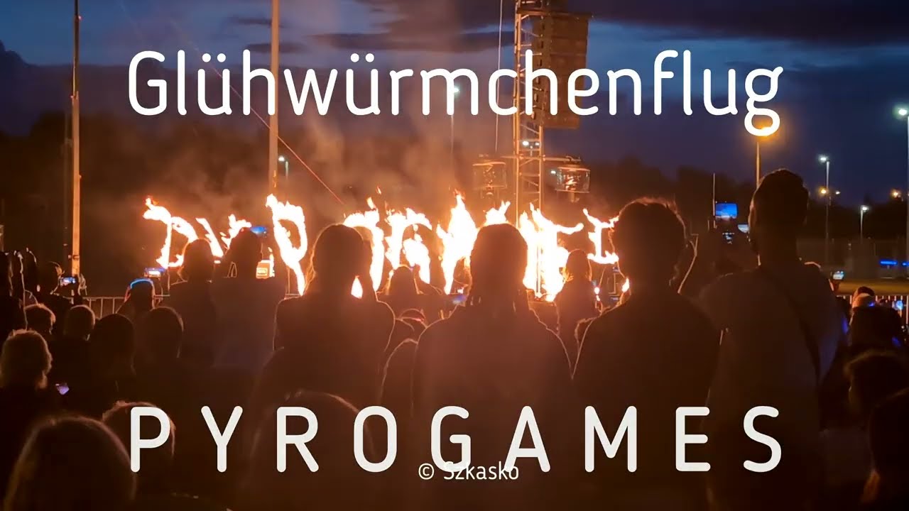 PyroGames 2024 Erfurt Glühwürmchenflug