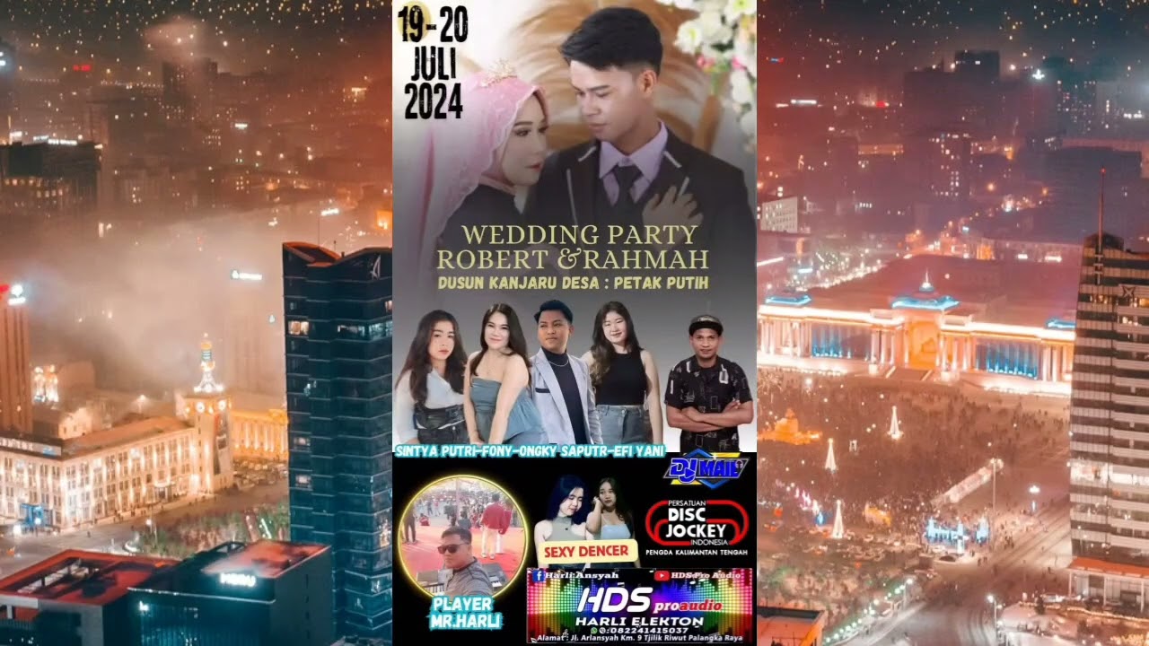 DJ.MAIL DESA DUSUN KANJARU. HWD ROBERT&RAHMA 19-20 JULI 2024
