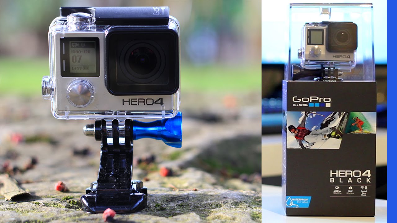 GoPro HERO4 Black : Déballage / Unboxing - Test 4K
