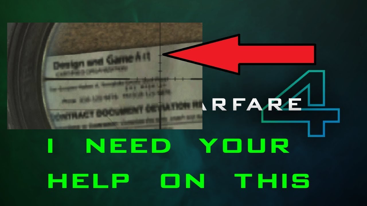 WAS A MW4 DESIGN AND GAME ART DOCUMENT JUST FOUND IN MWR!?
