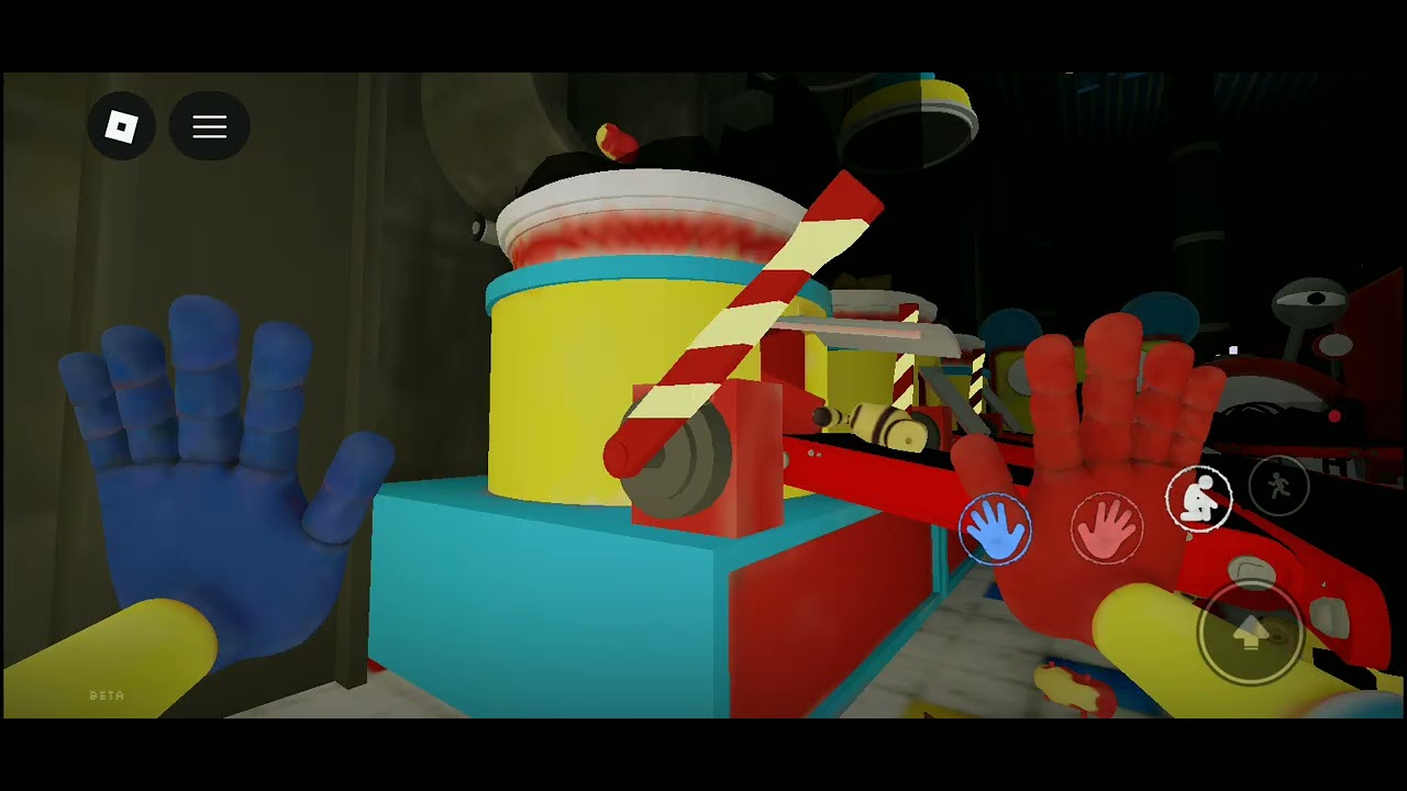 Jugando al poppy playtame!! pero el de roblox porque el real cuesta dinero XDDD