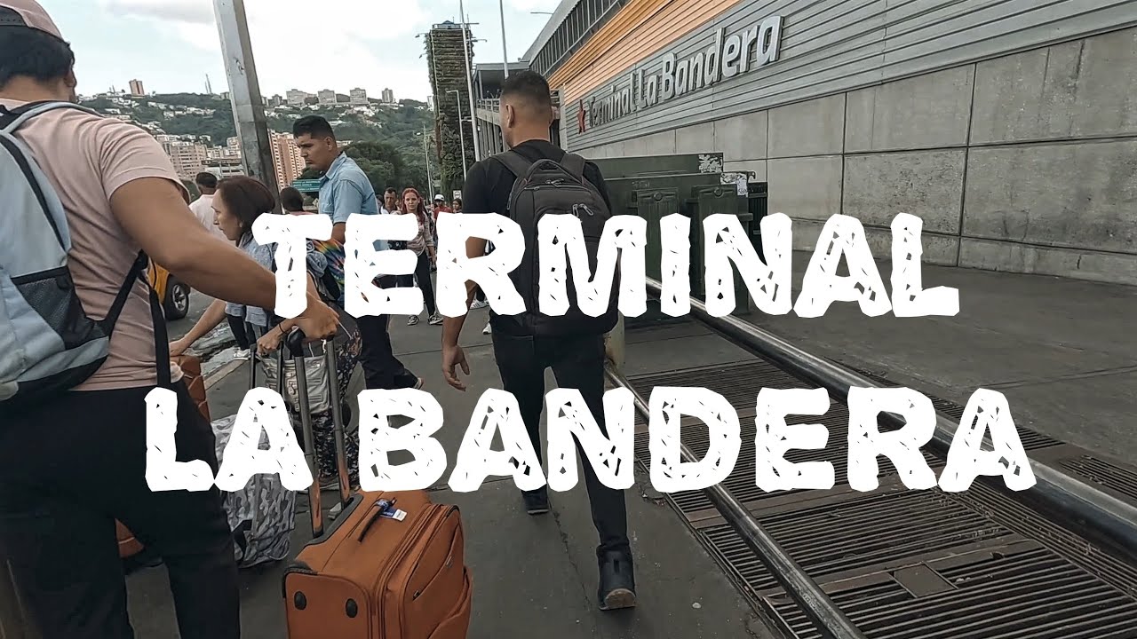 ESPIONAJE en TERMINAL LA BANDERA, CARACAS, VENEZUELA