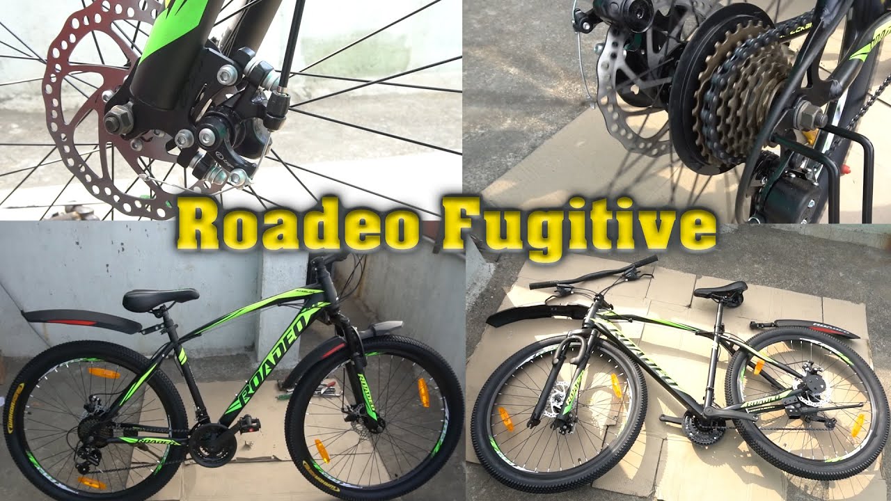Hercules Roadeo Fugitive 21 Speed MTB Cycle | Dual Disc Brake Cycle unboxing and assembling