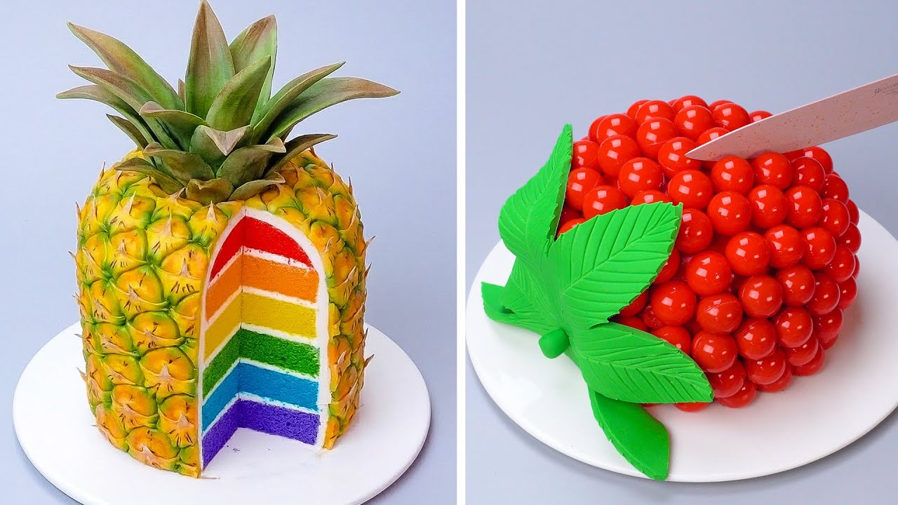 Buah Asli Atau Kue 🧐 Puaskan Keinginan Anda Dengan 100 Ide Dekorasi Kue 🍰🍒