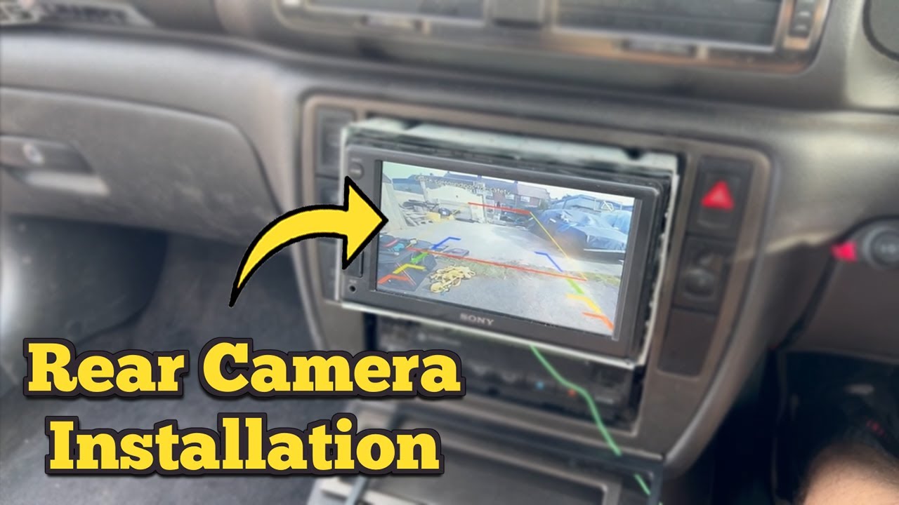 Installing A Rear Reversing Camera On My Passat B5.5 (Sony xav-ax1000)