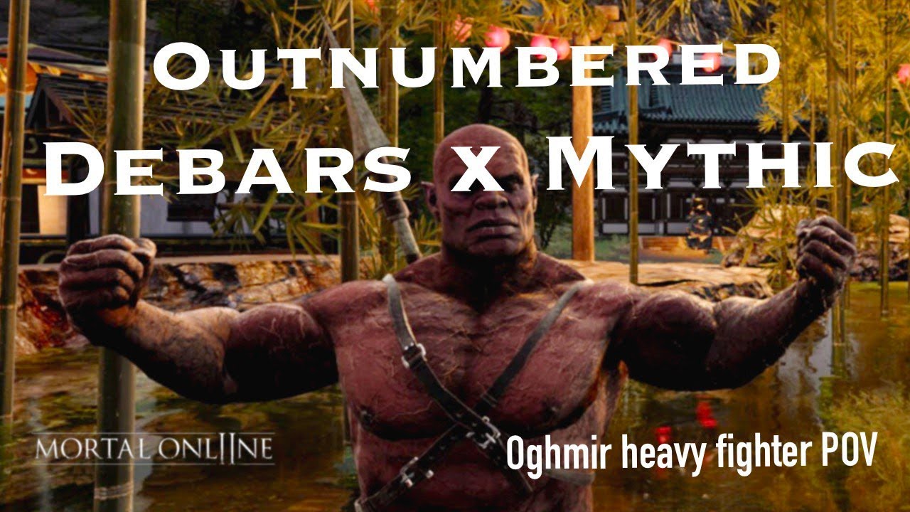 Outnumbered Debars x Mythic vs Everybody [Mortal online 2] PVP Two oghmirs POV Albu x WunchPunchII