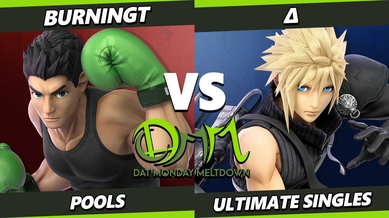 DAT MM 356 - BurningT (Little Mac) Vs. Δ (Cloud) Smash Ultimate - SSBU