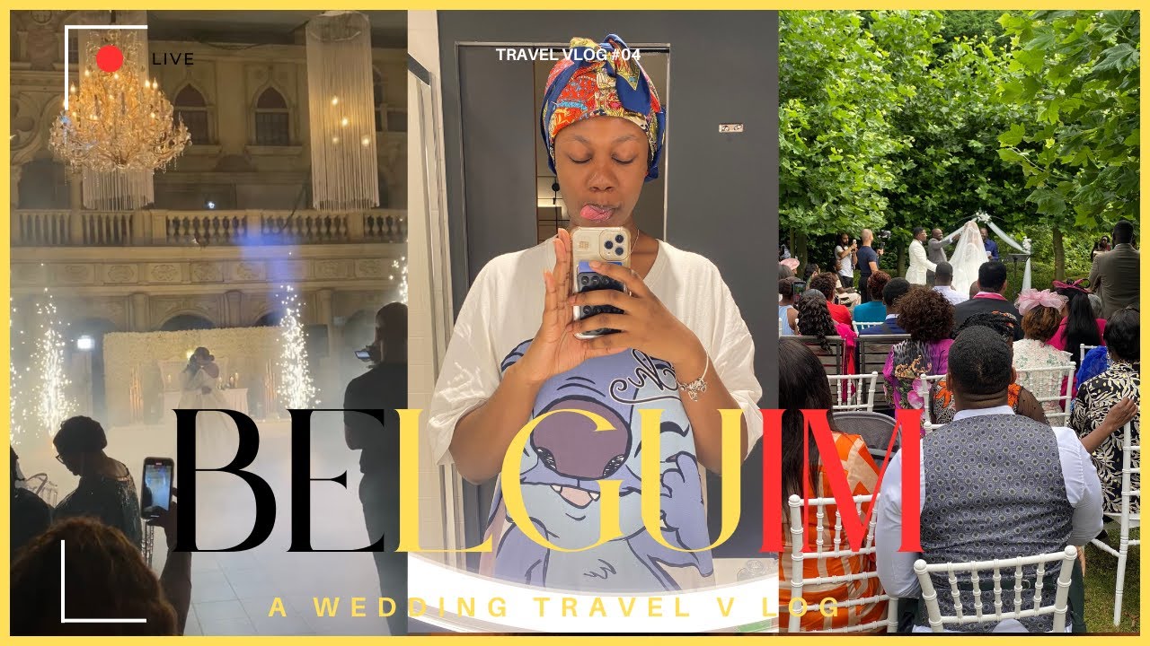BELGIUM TRAVEL VLOG: WE ARE GOING TO A WEDDING!