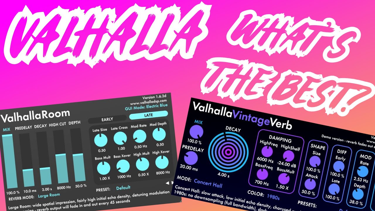 Valhalla Room Vs VintageVerb