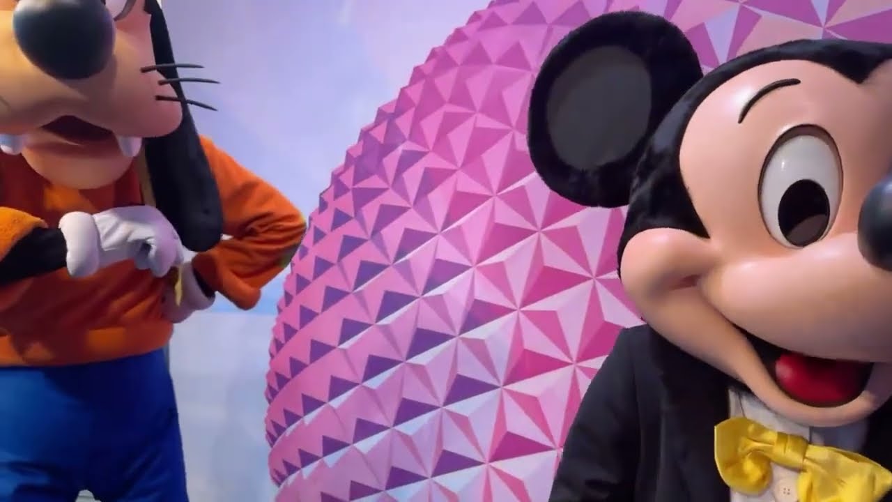 Disney Visa Character Meet n Greet at Epcot