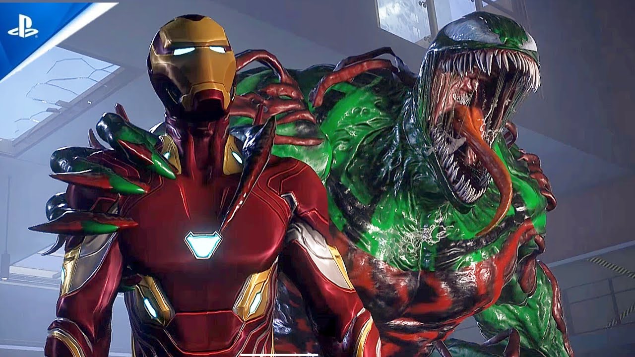 New Peter's Angry Iron Symbiote Suit vs Venom Lasher Transformation In Marvel's Spider-Man 2