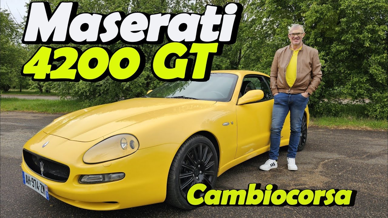 UN BOUTON D'OR ASSOURDISSANT ! MASERATI 4200 GT AVEC SON PROPRIO