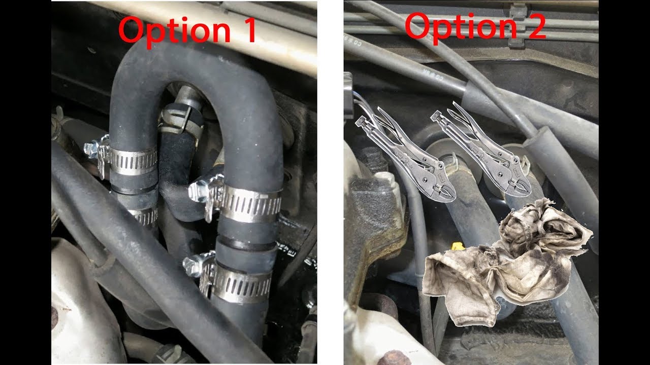 How to bypass your heater core
