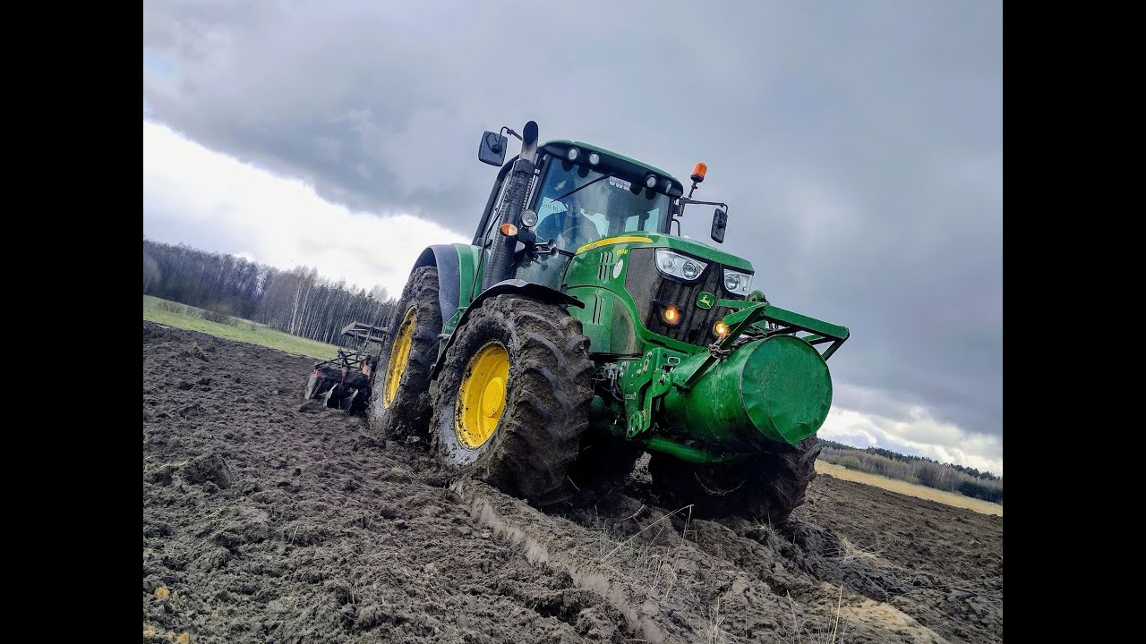 ☆ Ciężka uprawa 2022 🔥 Jeleń bokiem ?! 🔥 John Deere 6150M & JANPOL ☆