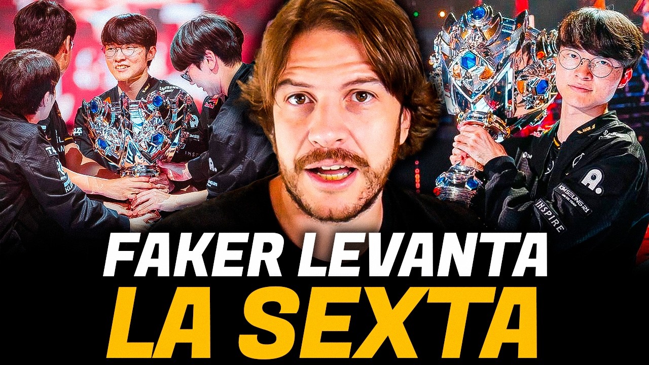 El Reinado de Faker Continúa. Sexto Mundial para T1