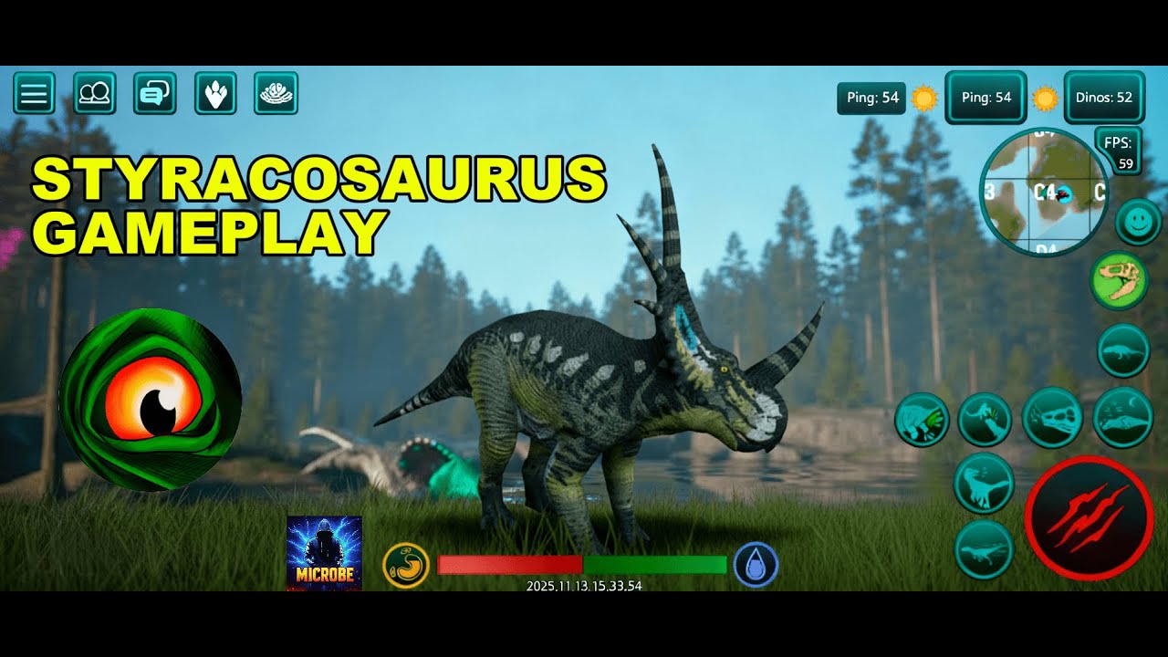 the cursed isle । Styracosaurus gameplay । (Funny) moments #funnyvideo #viralvideo #trending