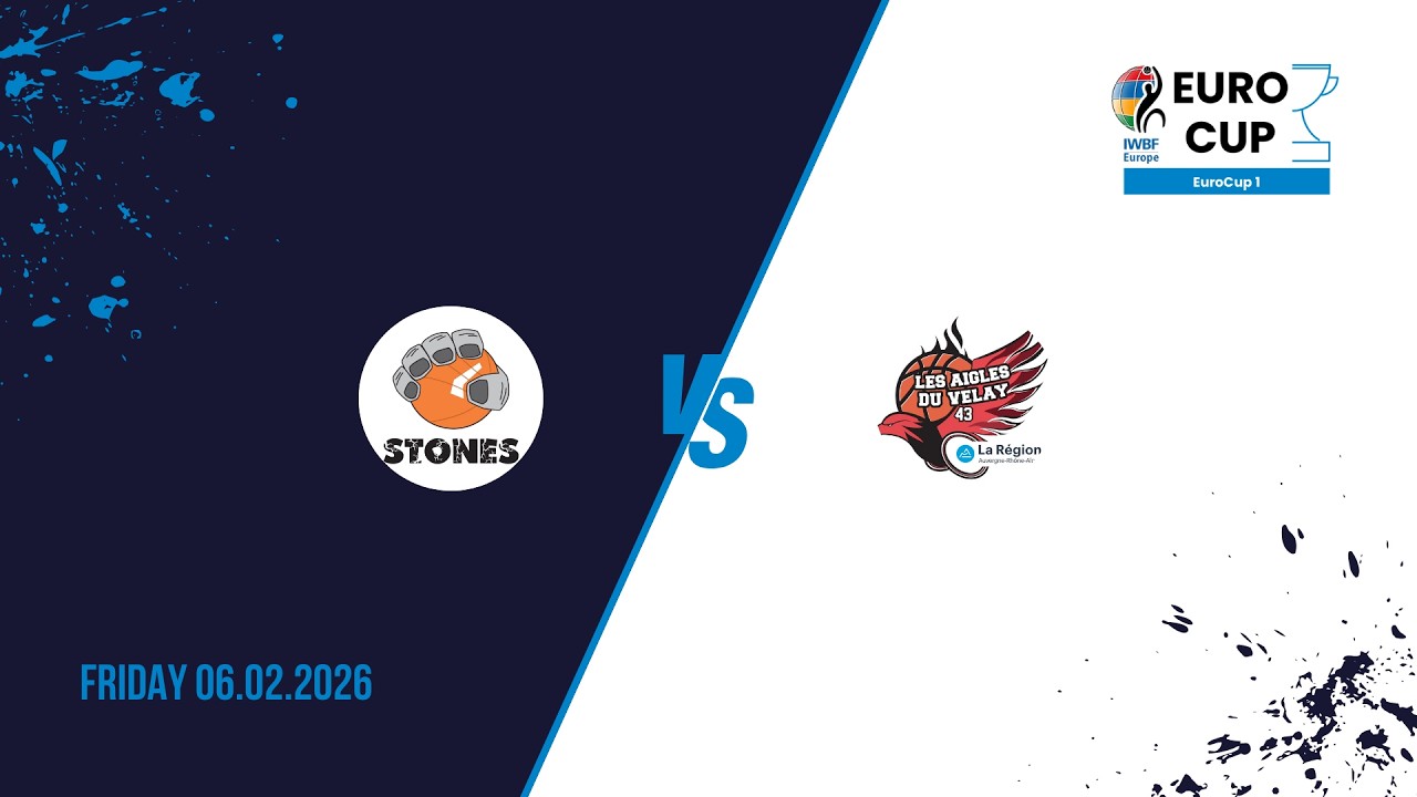 8TF FLINKSTONES GRAZ vs  LES AIGLES DU VELAY | EUROCUP 1 GROUP A