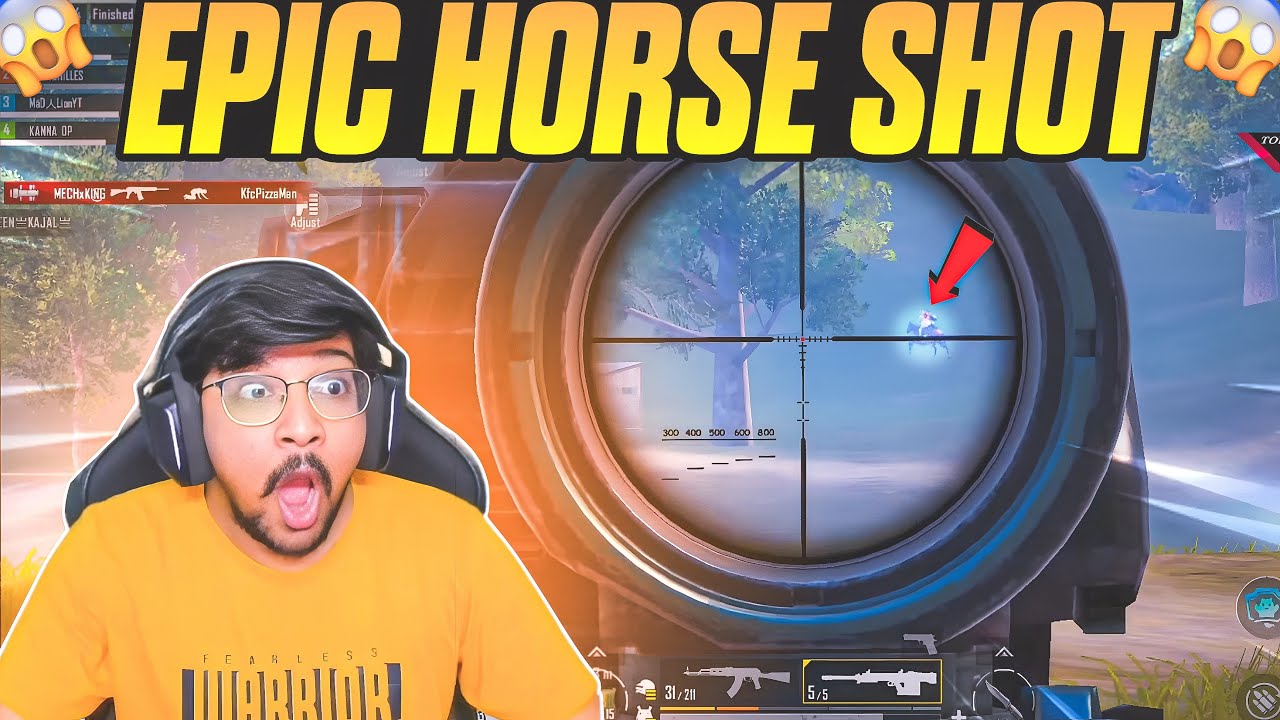 Epic Horse Shot 🐎🤯🔥 | Full Intense Gameplay 😈 | #warriorislive #highlights