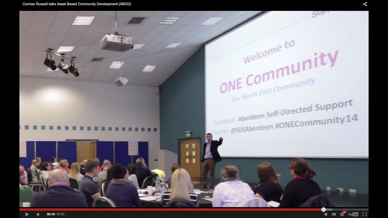 ABCD workshop at the ONE Community Conference 2014 - Cormac Russell