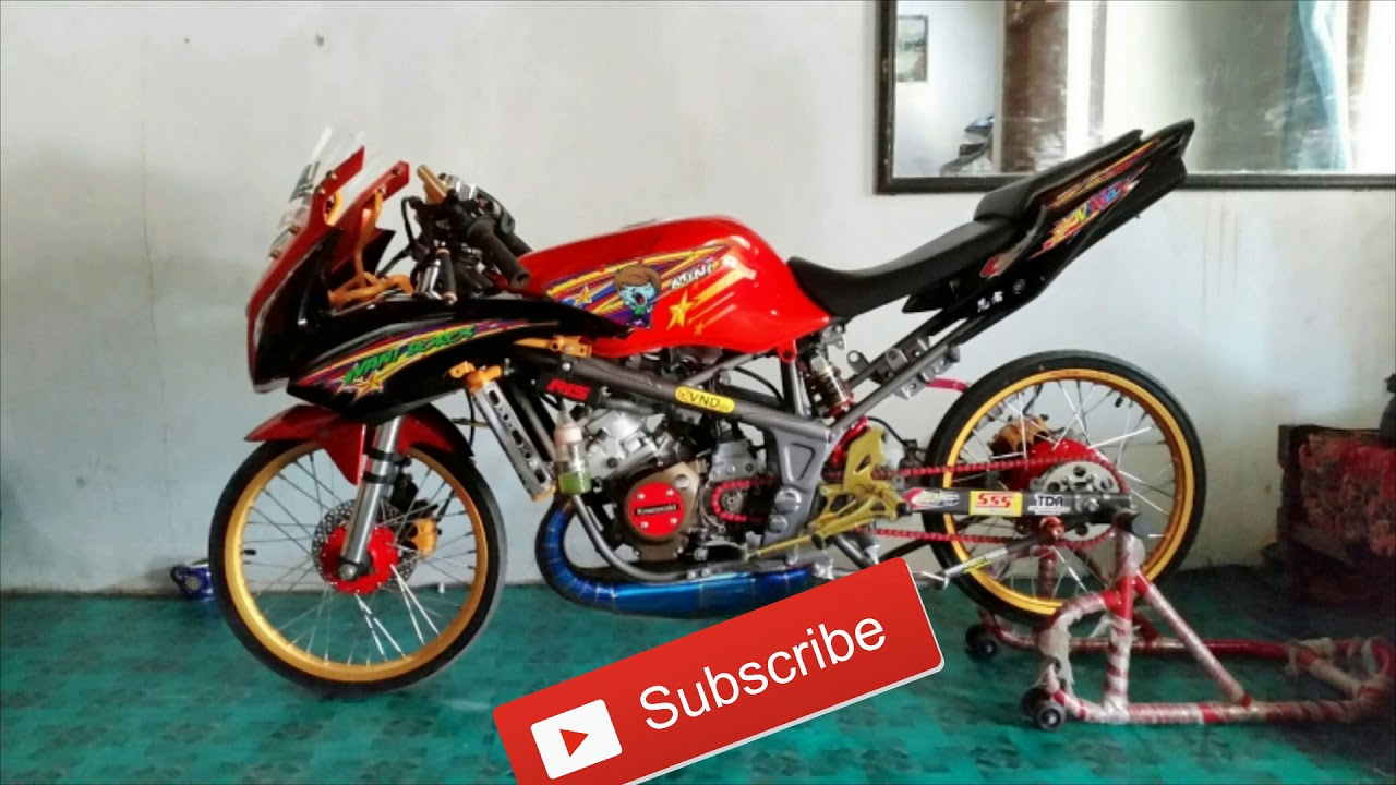 Modifikasi Ninja 150  RR Simple part 2