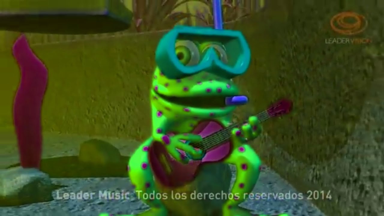 The Frog Is Playing The Guitar Underwater Effects//Sponsored By Klasky Csupo Effects 