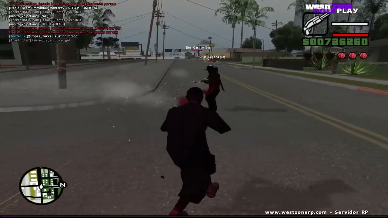 ADMIN DE WESTZONE NO SE BANCA LA TOMA