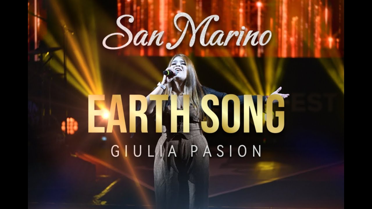 Giulia Pasion - Earth Song (LIVE - Auditorium Little Tony - Finali Europee San Marino 2024)