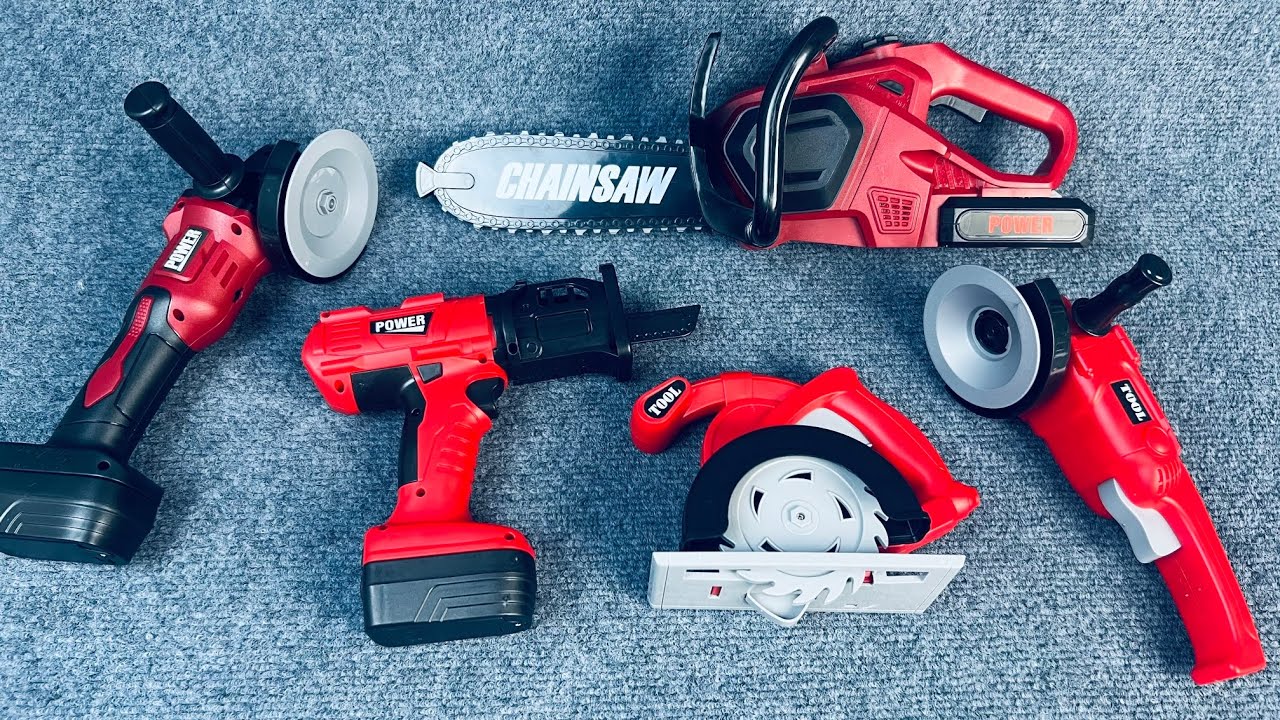 I am quite pleased with this set of electric tools, which includes an electric saw and a belt sander