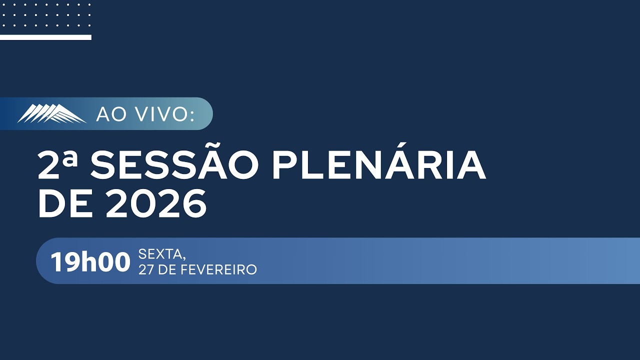 2ª Sessão Ordinária de 2026 - Mirabela, MG