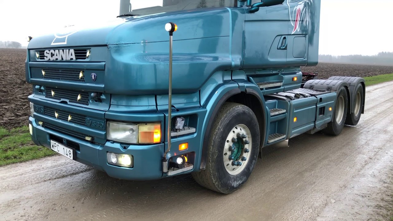 Köp A-traktor Scania 164G på Klaravik