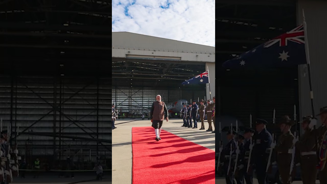 PM Modi emplanes for Auckland, New Zealand | #shorts