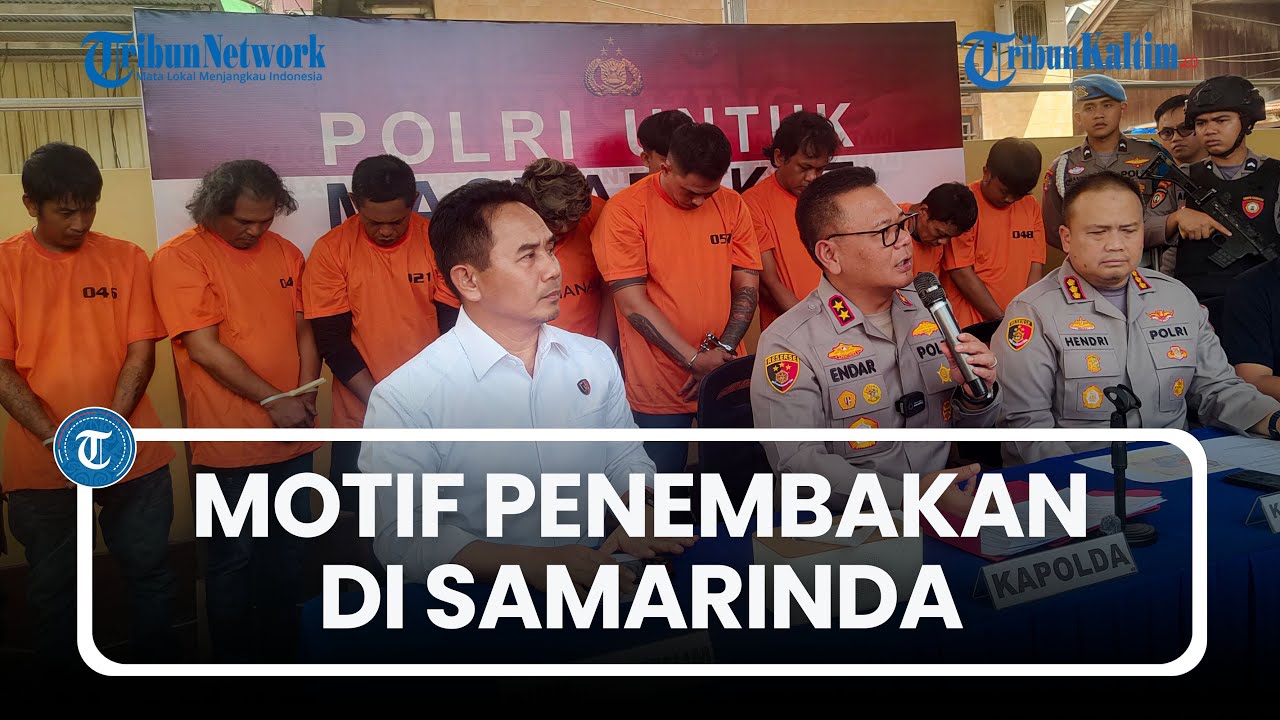 Terungkap Motif Penembakan di Samarinda, Ternyata Persoalan Narkoba dan Dendam Pribadi