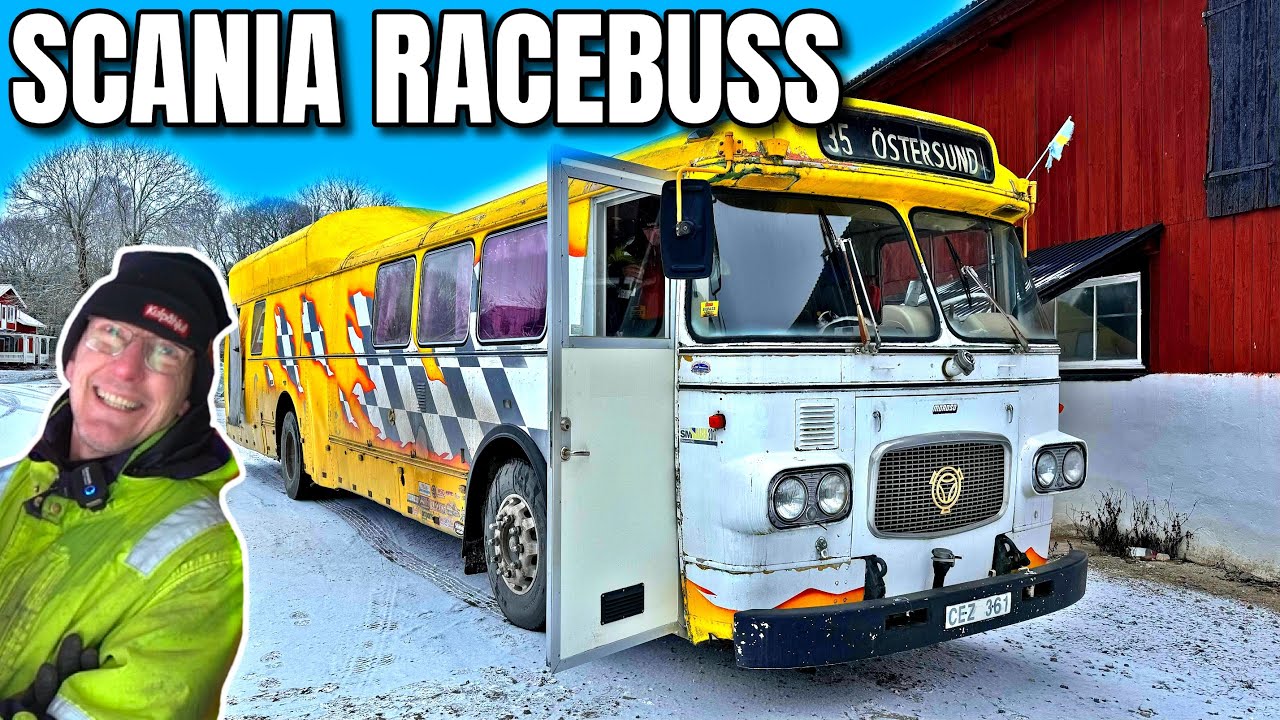 PAPPA KÖPER EN SCANIA DIESEL RACEBUSS FRÅN 1966 - [VLOGG #729]