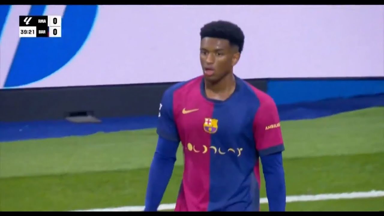 Alejandro Balde vs Real Madrid (10/26/2024) – Barcelona Highlights