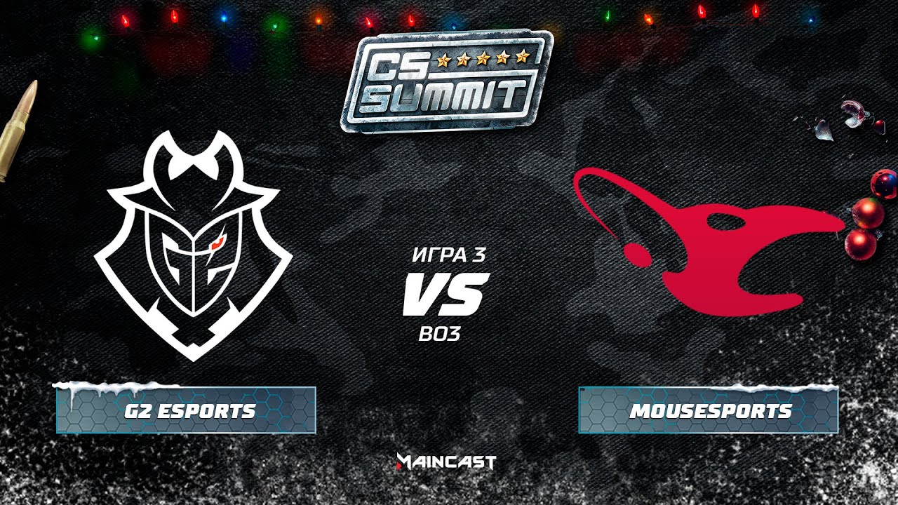 G2 Esports vs Mousesports [Map 3, Train] (Best of 3) cs_summit 5