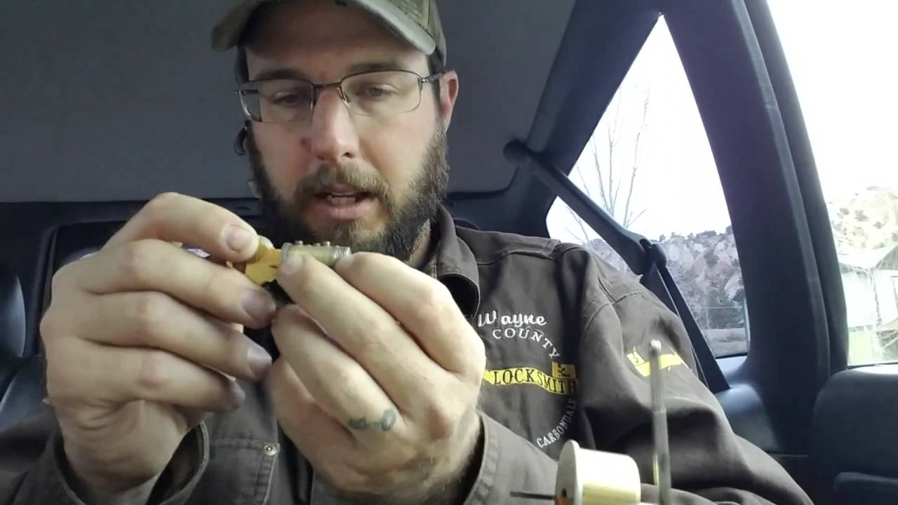 How To Re key A Lock With No Keys, Follower, No Pins or Pin Kit, No Springs Or key Machine