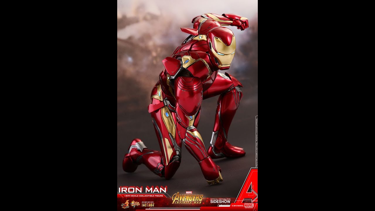 Repair Brand New HOT TOYS Iron Man Mark 50 L MMS473 - BROKEN RIGHT ARM