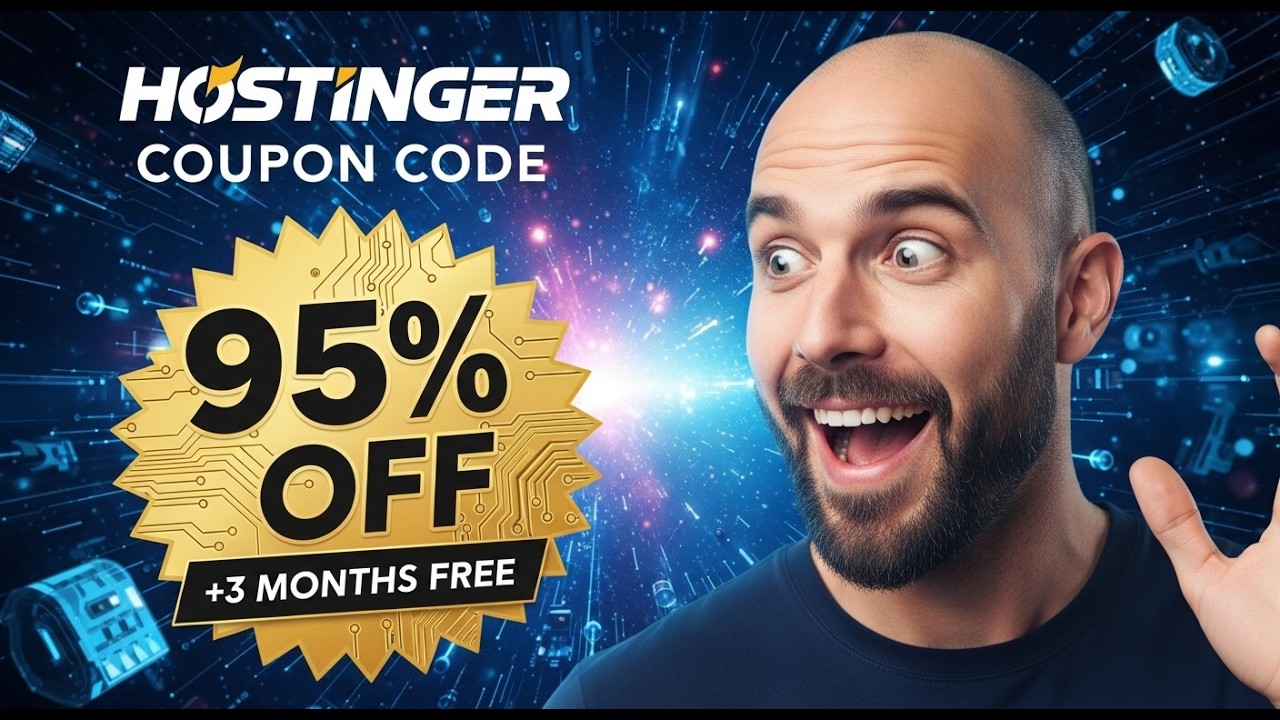 Hostinger Coupon Code &ndash; Get 90% OFF + FREE Domain | Best Webhosting