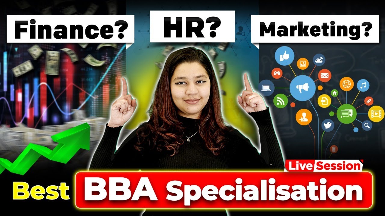 🤩BBA Course! Marketing v/s Finance v/s HR? Best BBA Specialization? #BBA #BBACourse #BBASubject