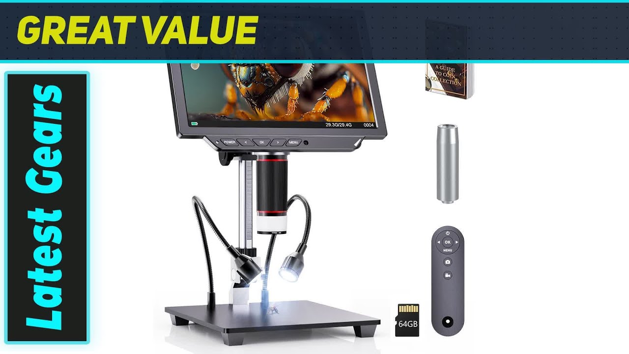 Best 4K Digital Microscope for Coins? Dcorn 2000X Test