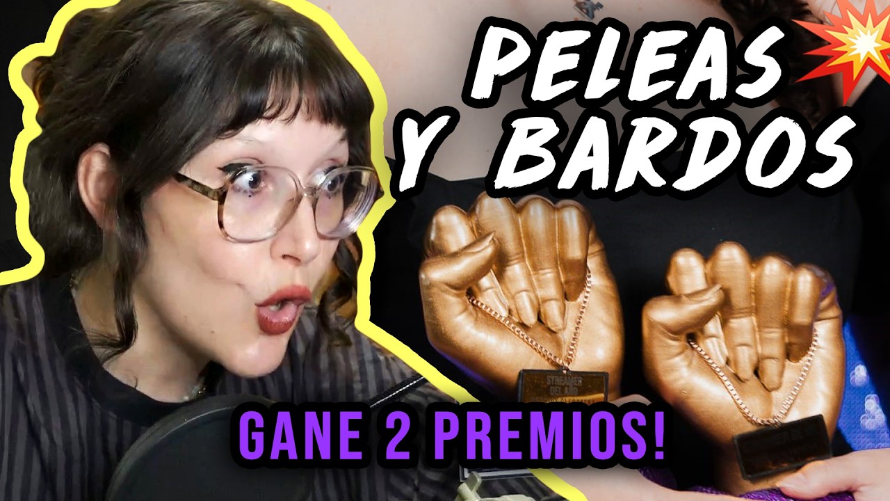 GANÉ 2 premios y algunas no lo soportaron 👀 - BARDOS Y PELEAS en Premios Cleopatra 🏆🏆