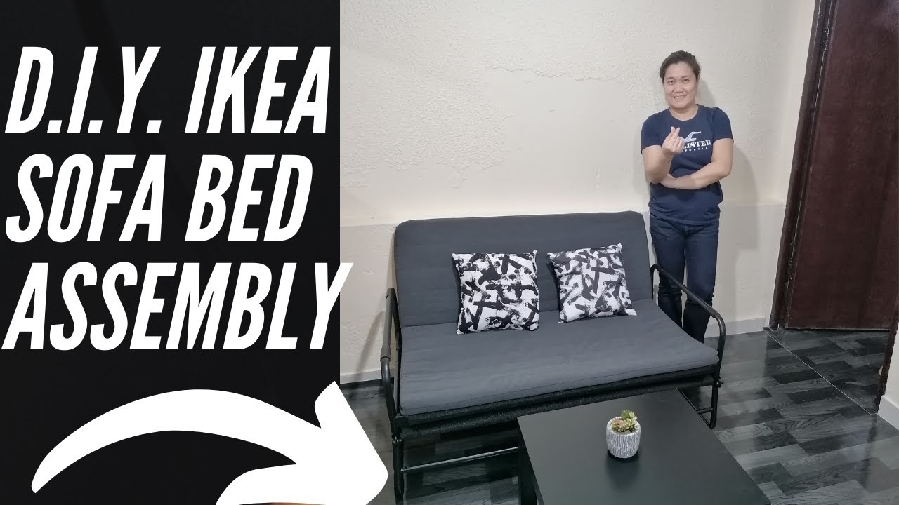 How to Assemble IKEA SOFA BED. Do it yourself easy steps.