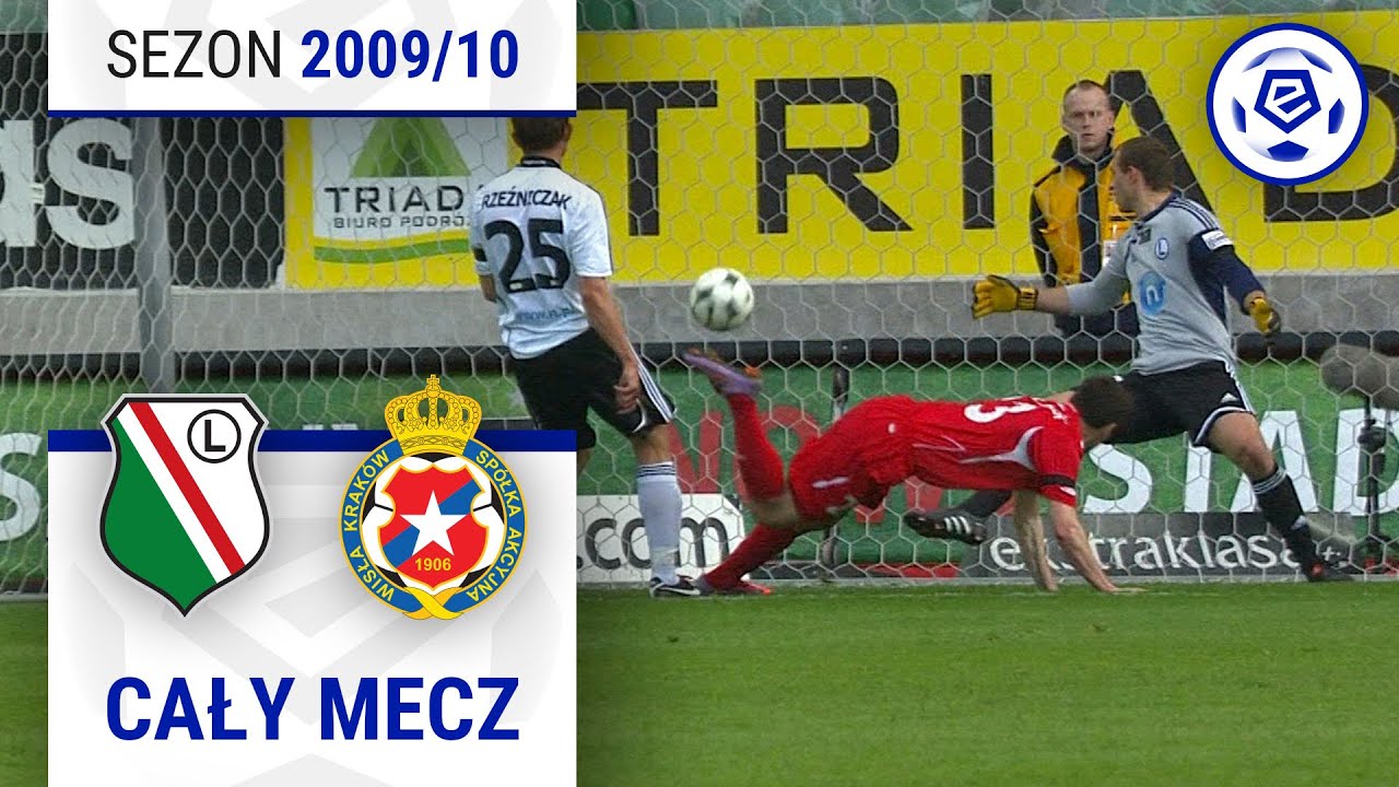 (1/2) Legia Warszawa - Wisła Kraków | CAŁY MECZ | Ekstraklasa 2009/10 | 28. Kolejka