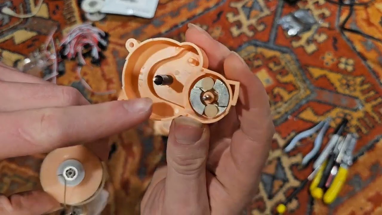 Vintage Pull String voice box repair Ozen Santa Doll, Pee Wee Herman