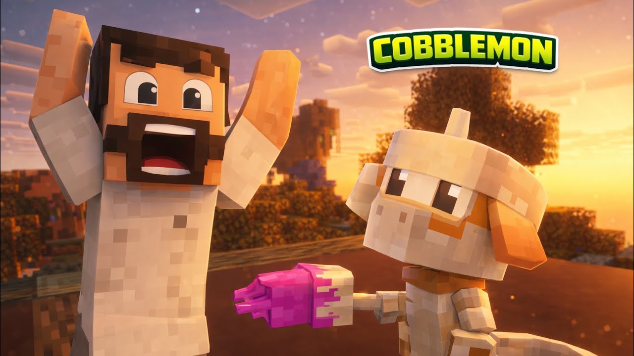 I Found My First Shiny In Minecraft Cobblemon!