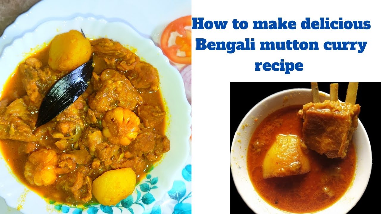 How to cook  bengali style homemade delicious mutton curry recipe.