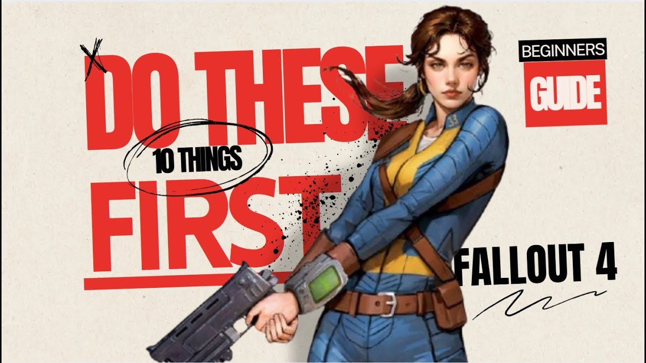 10 Things to Do First in Fallout 4 | Beginners Guide, Anniversary Edition